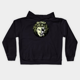 Two Faced Graphic Kids Hoodie